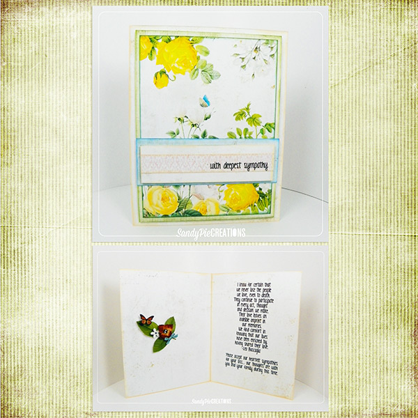 Sympathy card