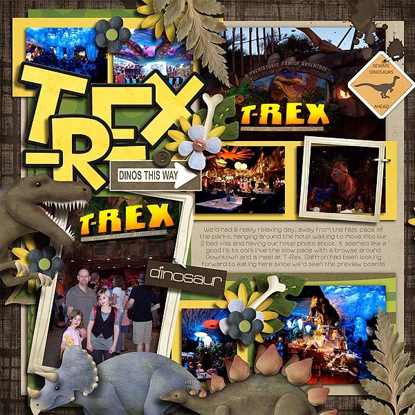 T-Rex left