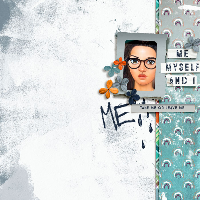 Take Me Or Leave Me - Scraplift Challenge Nov.
