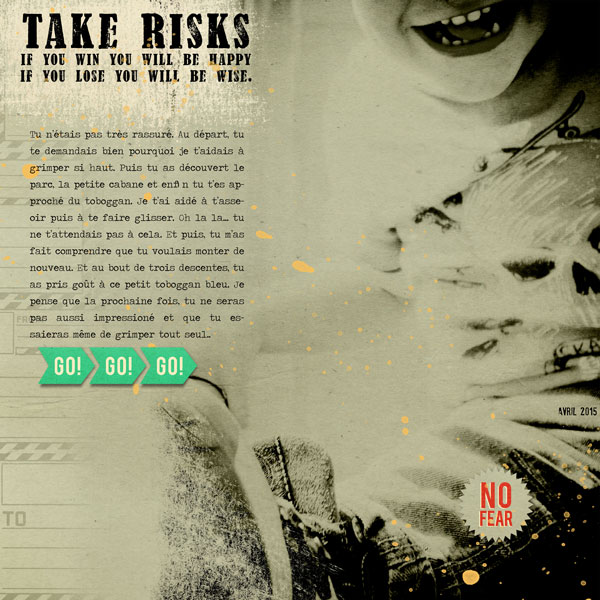 Take risks
