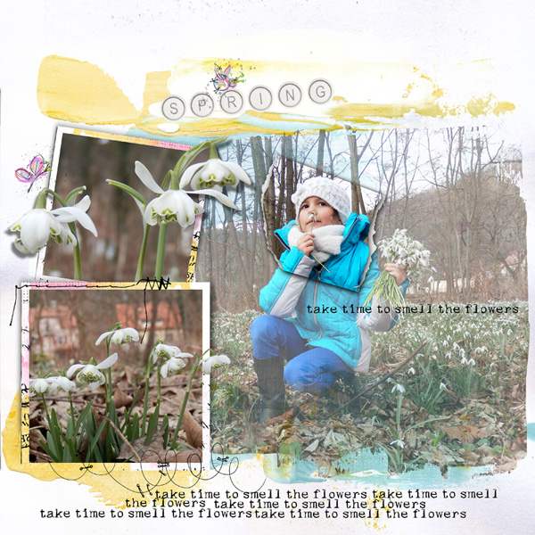 Take time to smell the flowers