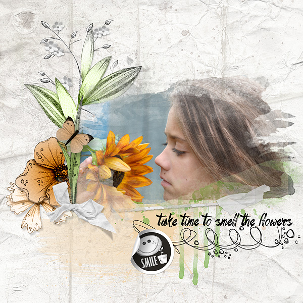 take time to smell the flowers