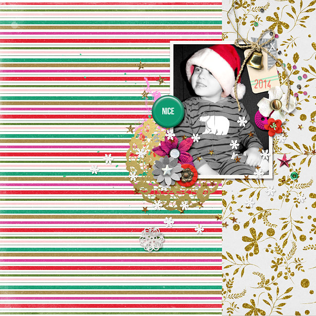TAKE TWO CHALLENGE:  merry merry redo
