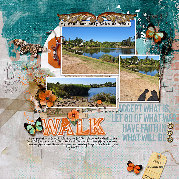 taking a walk