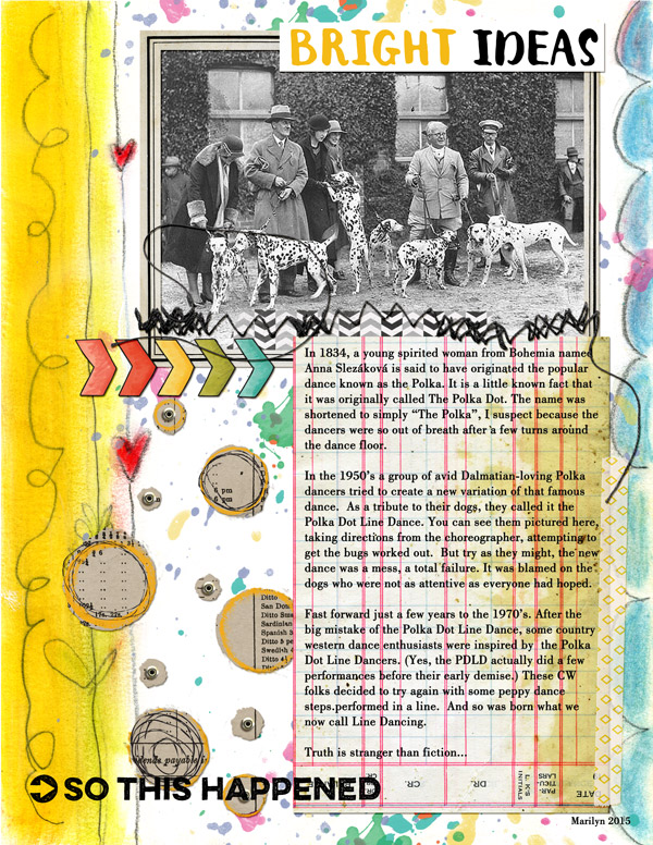 Tall Tales #1 Challenge - Polka Dots