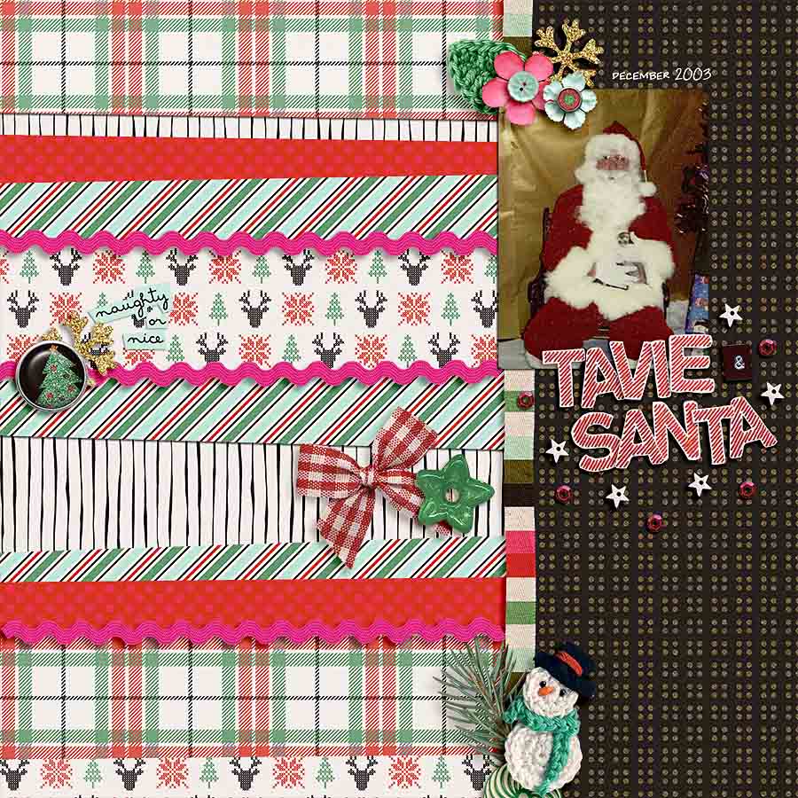 tavie and santa