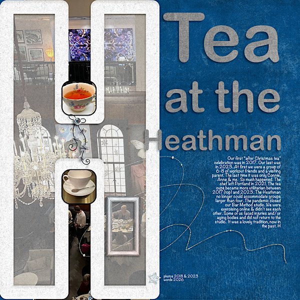Tea at the Heathman