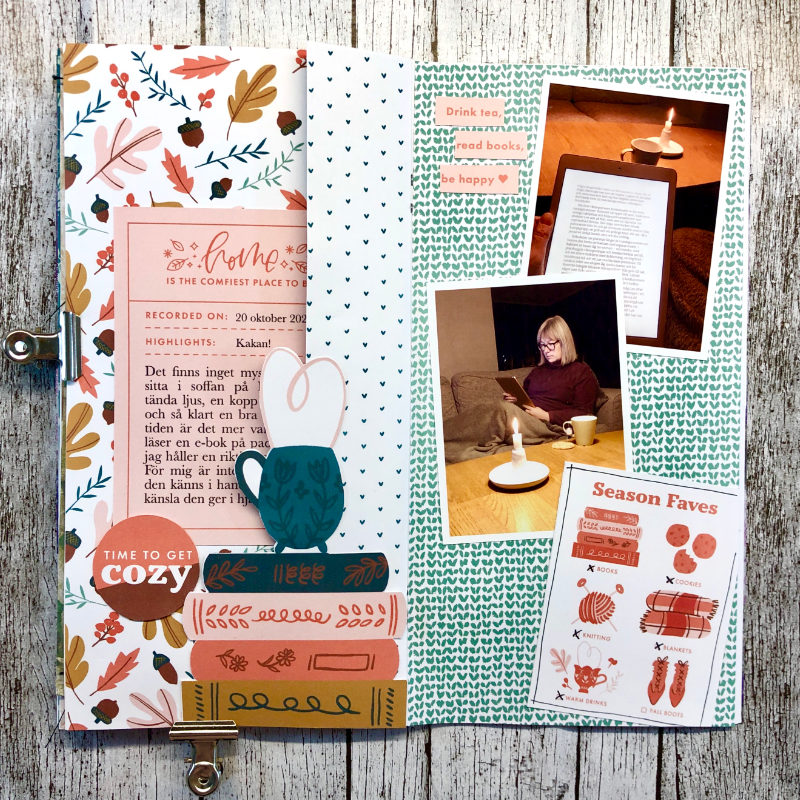Tea,  ok and cookies (last page)