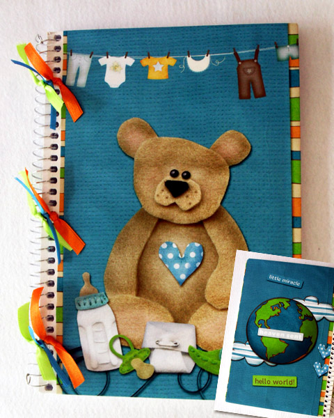 teddy bear notebook