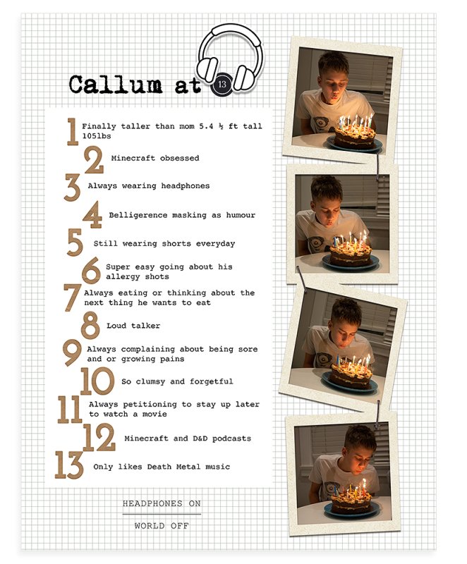 Teenager @ 13