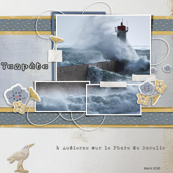 Tempête à Audierne