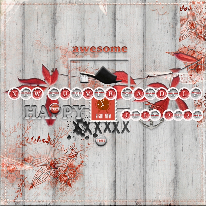 Template Challenge-July-Sahin Design Template-My Sweet  Summer Indulgence