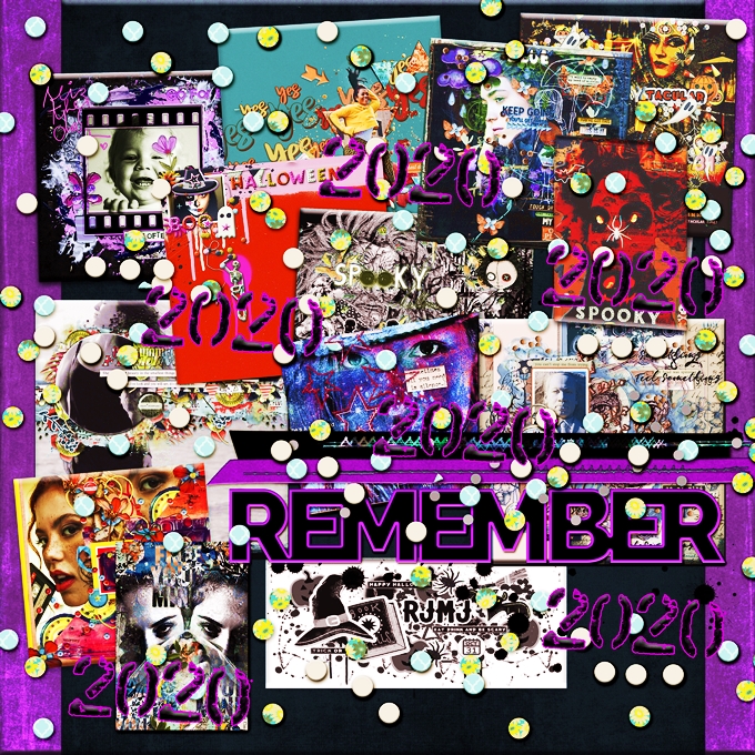 Template Challenge-November 2020-Remembering 2020:Through Layouts