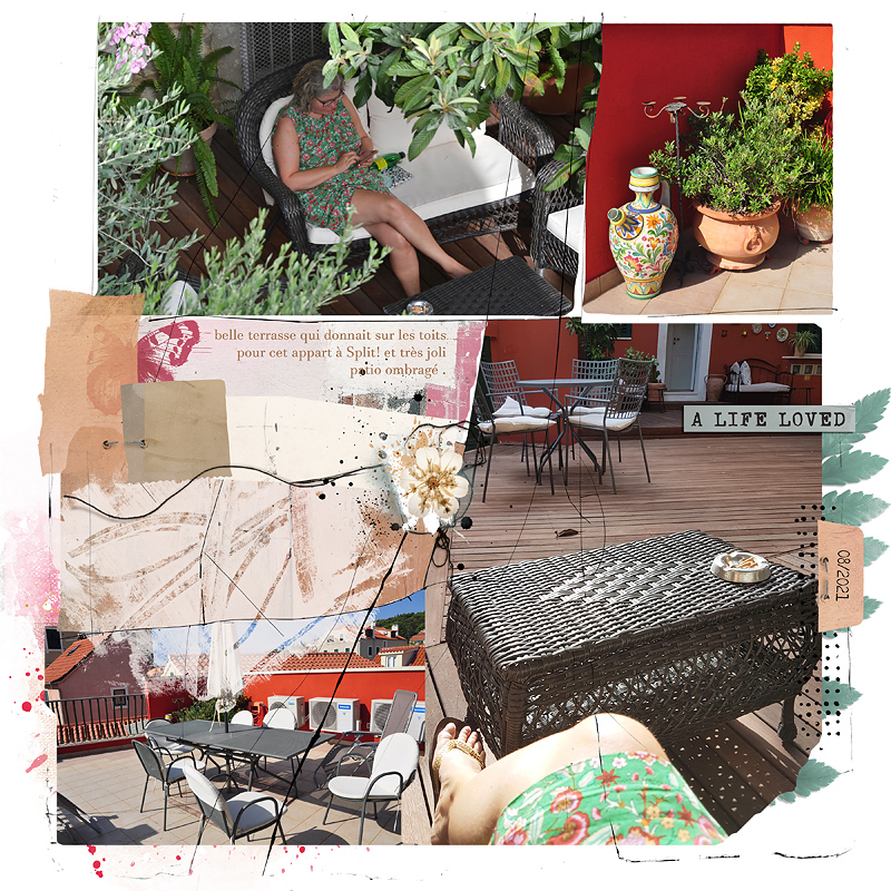 Terrasse à Split