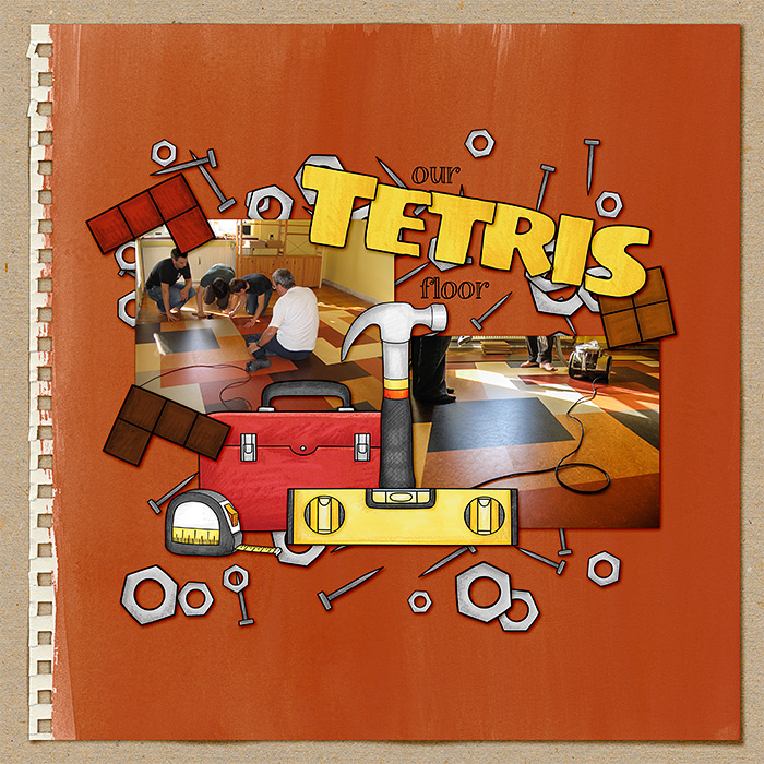 Tetris Floor