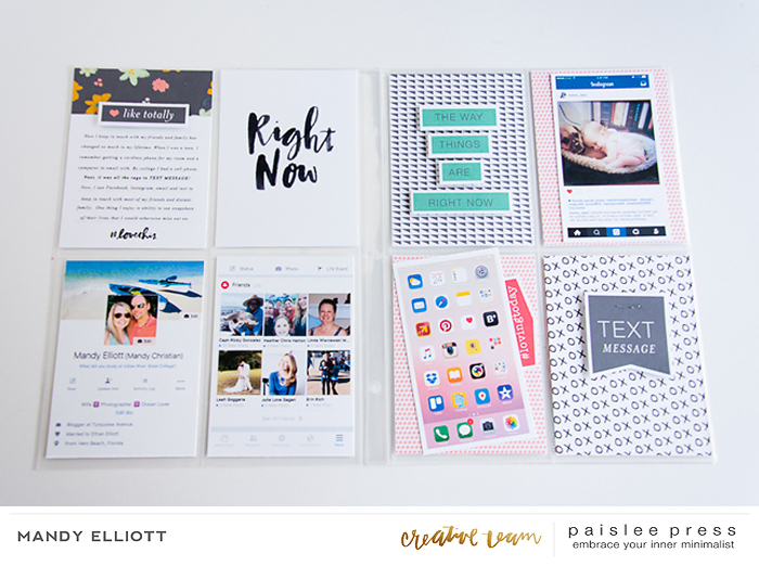 Text Message | 6x8 Pocket Pages
