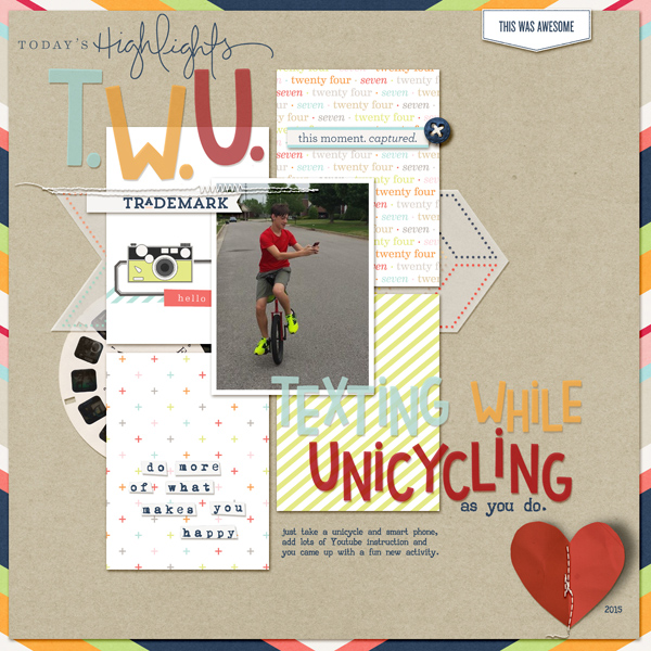 Texting While Unicycling