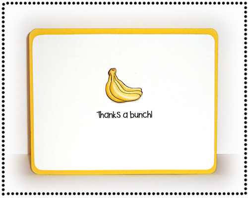 Thank you card