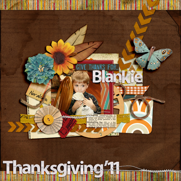 Thankful for Blankie