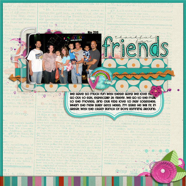 Thankful For Friends