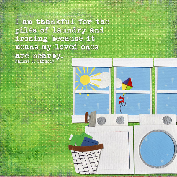 Thankful for Laundry