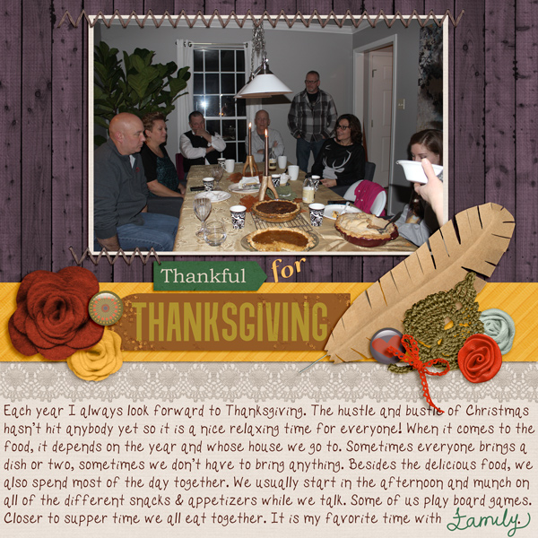 Thankful for Thanksgiving