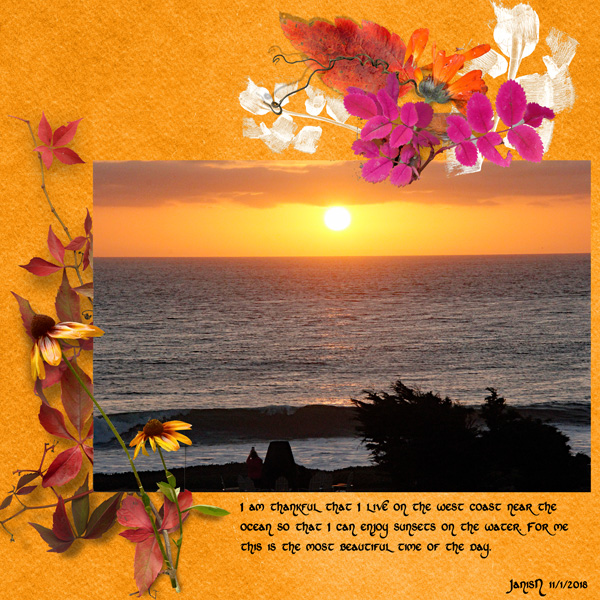 Thankful - November Challenge