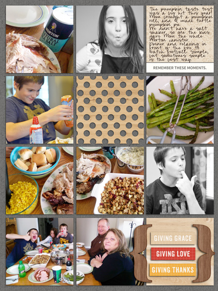 Thanksgiving 2014, right