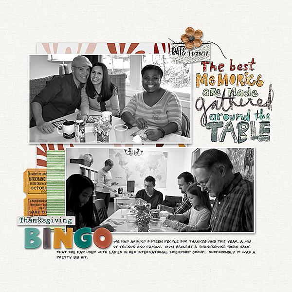 Thanksgiving Bingo