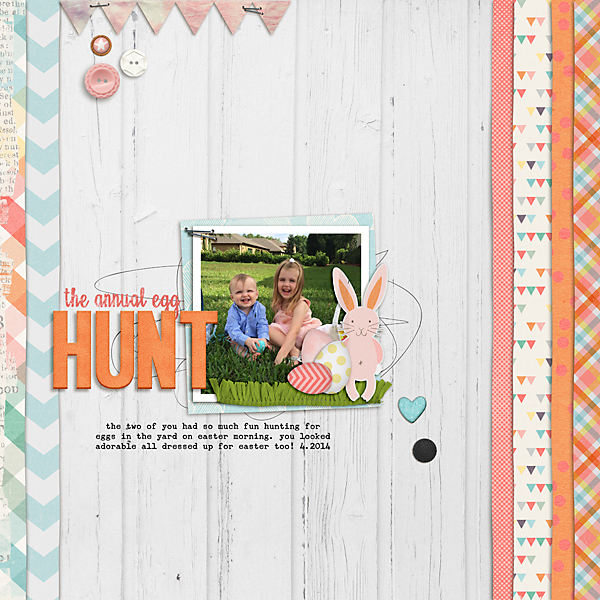 the annual egg hunt