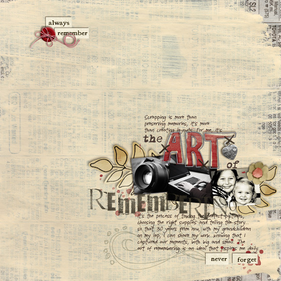 the art of remembering