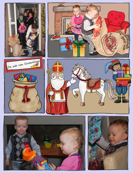 The bag with presents!