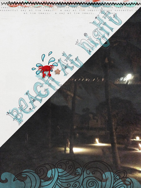 The Beach at Night
