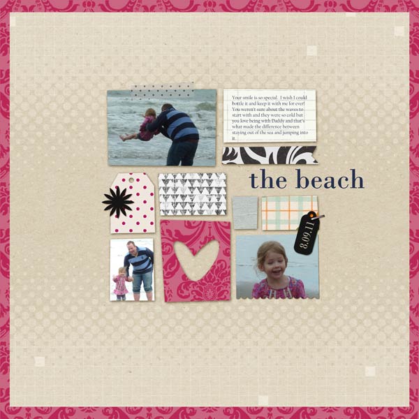 the beach