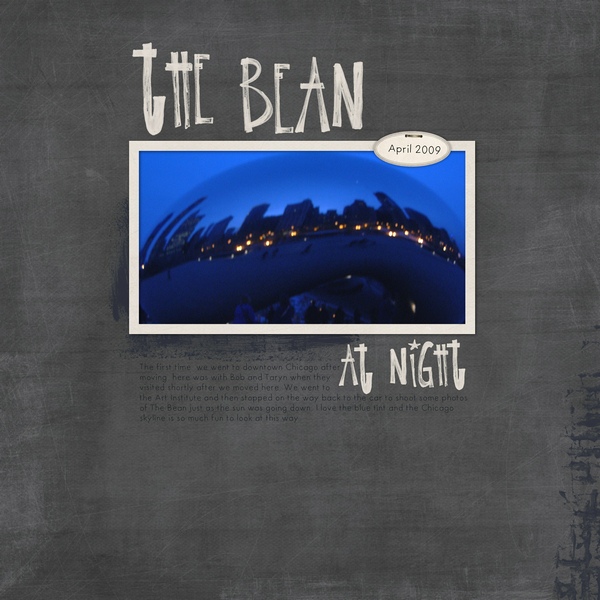 The Bean at Night