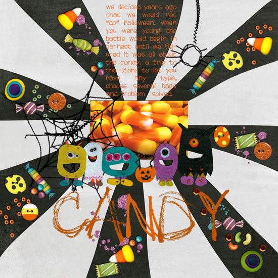 the candy