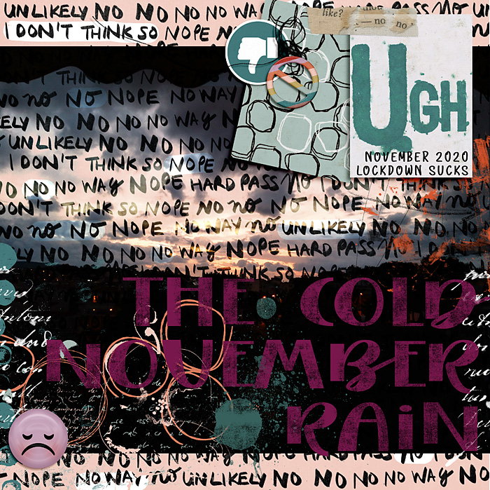 The cold November rain
