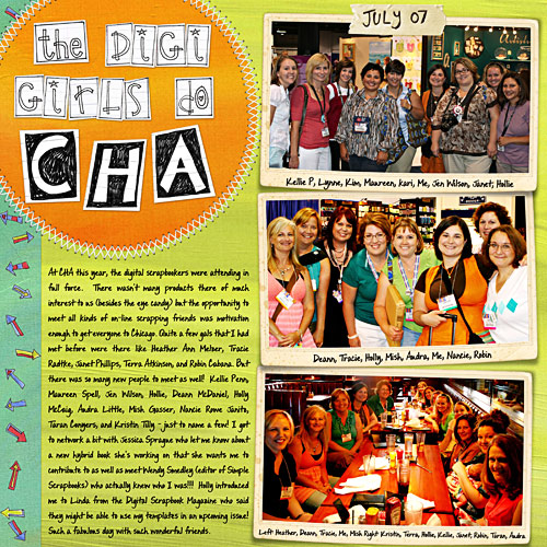The Digi Girls Do CHA