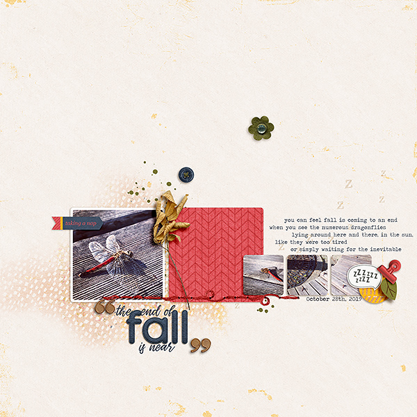 The end of Fall is near
