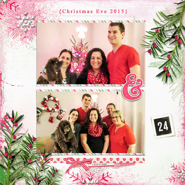 The Family on Christmas Eve 2015