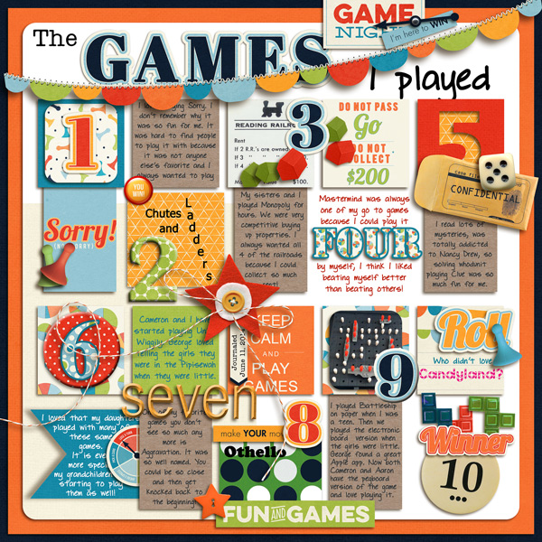 The Games I Played