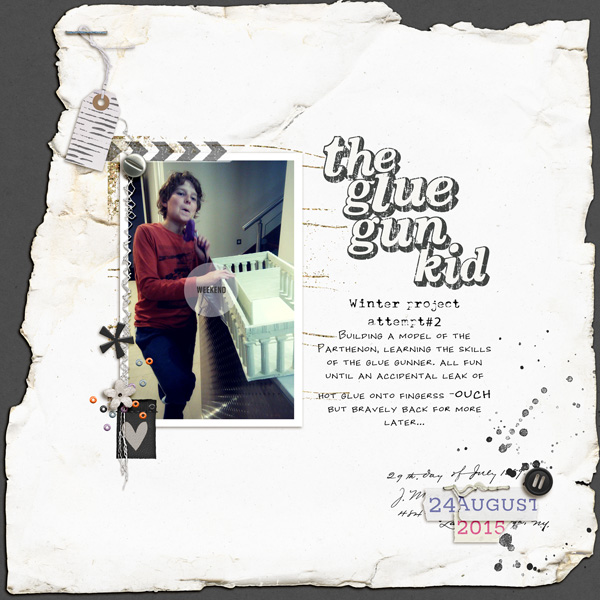 The Glue gun kid