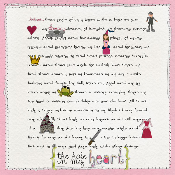 the hole in my heart