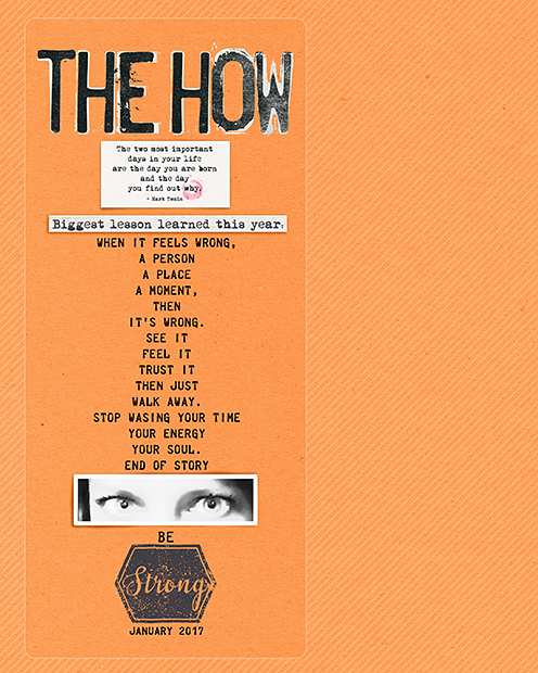 the how