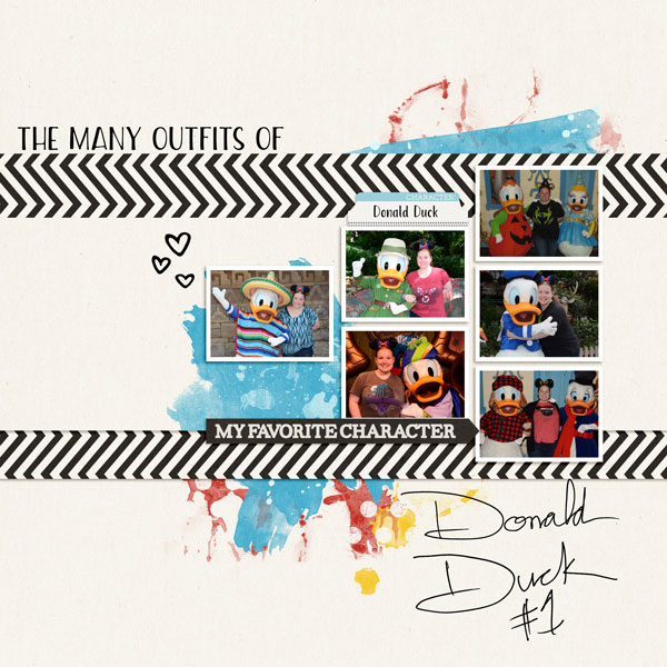 The Many Outfits of Donald Duck