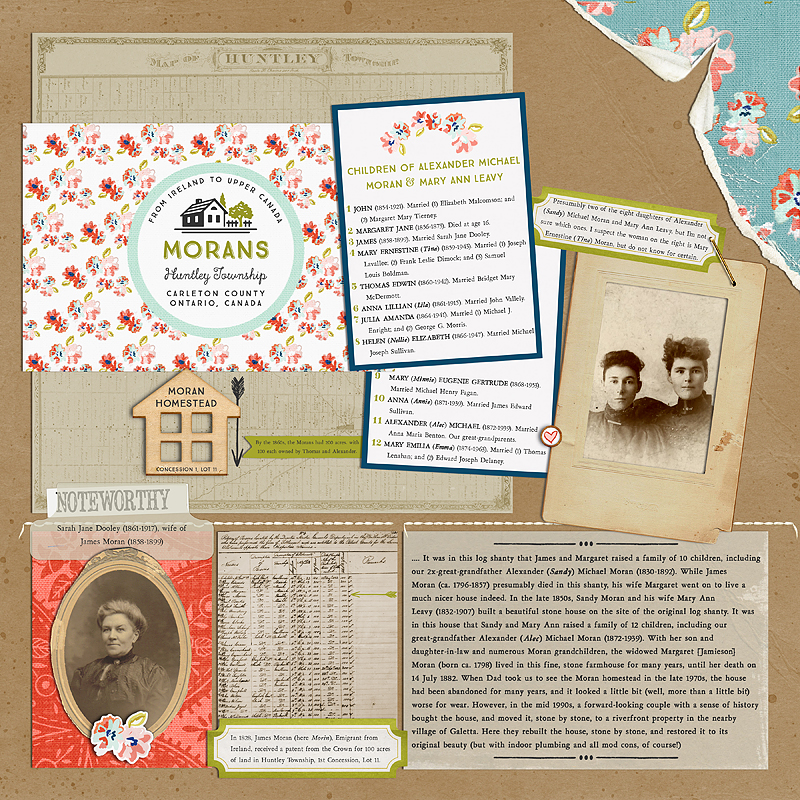 The Morans of Huntley Township, Page 2