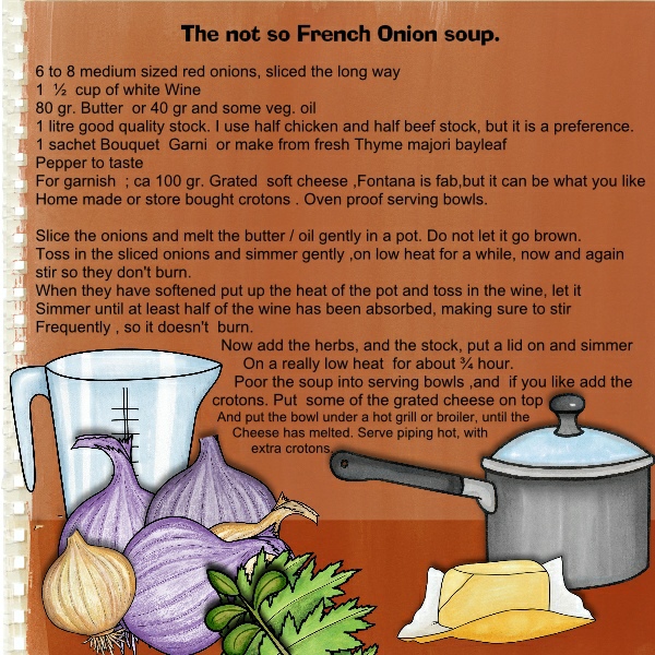 The Not So French Onion Soup.