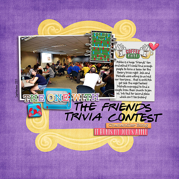 The One With The Friends Trivia Contest