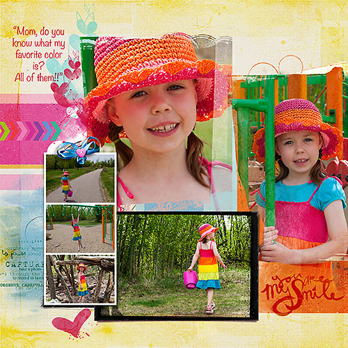 The Rainbow Dress (page 1)