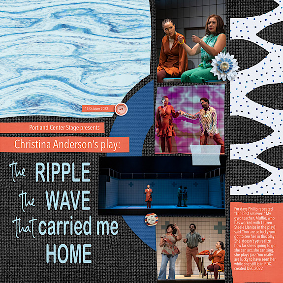 the ripple, the wave, that carried me home
